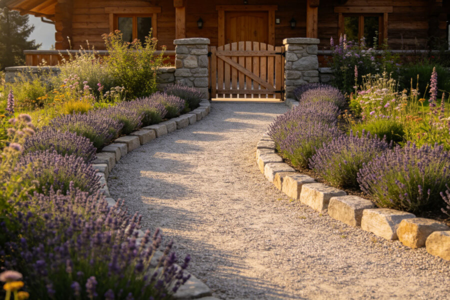 Aménagement allée et entrée — Bernex