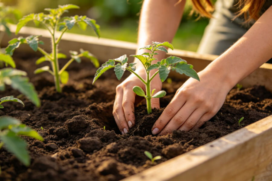 Potager et jardin naturel — Mermoud Paysage